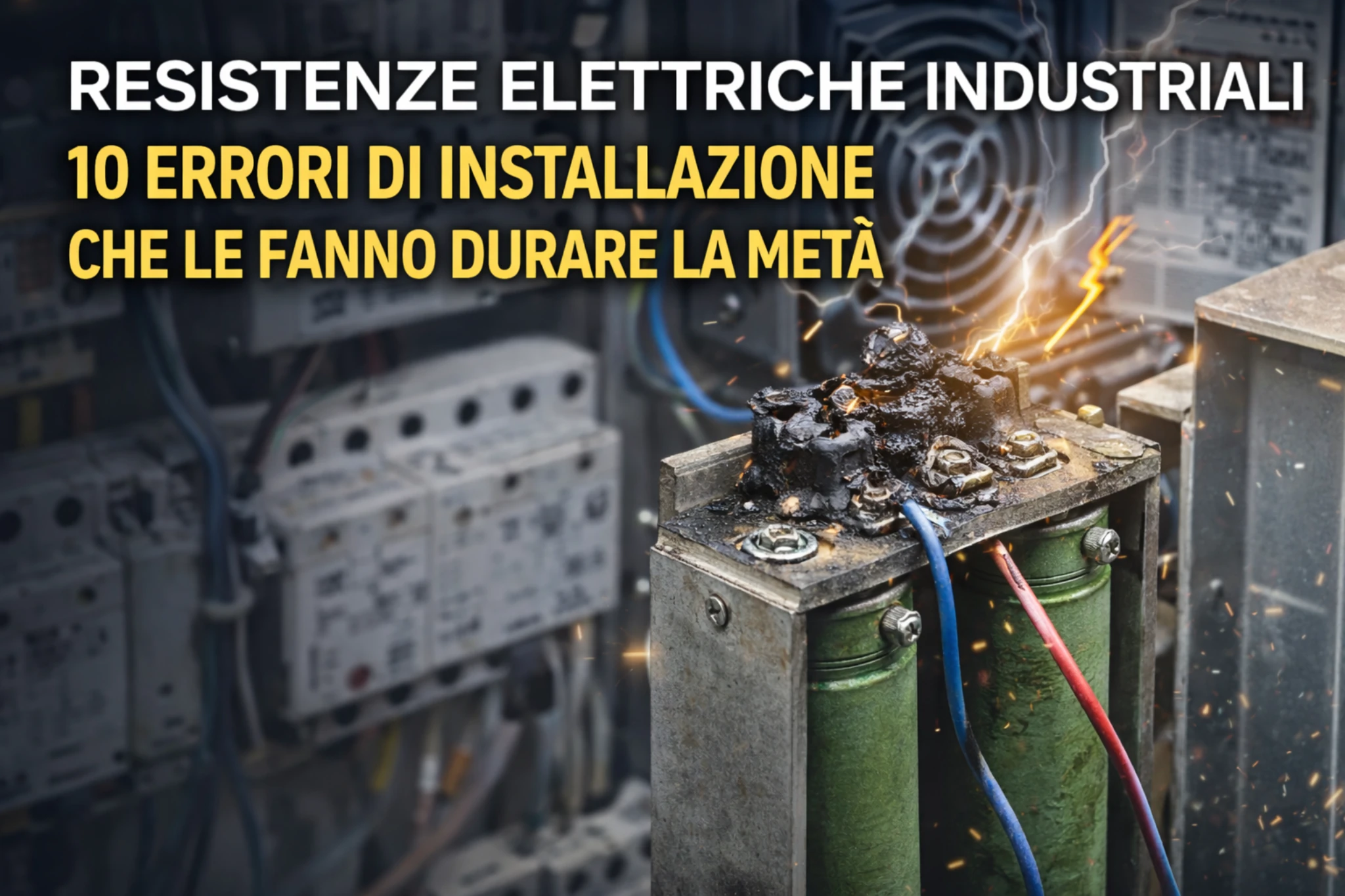 Resistenze elettriche industriali: 10 errori da evitare