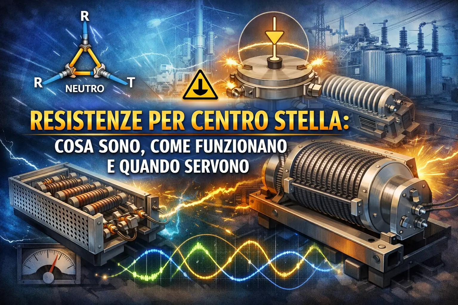 Resistenze per centro stella: cosa sono, come funzionano