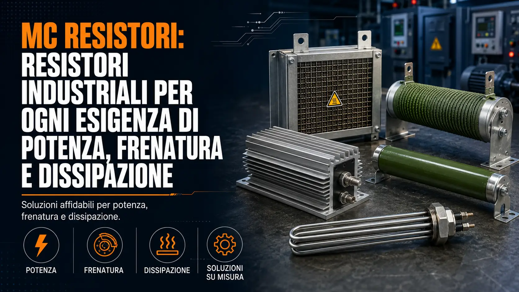 Mc Resistori: Resistori Industriali Per Ogni Esigenza Di Potenza, Frenatura E Dissipazione