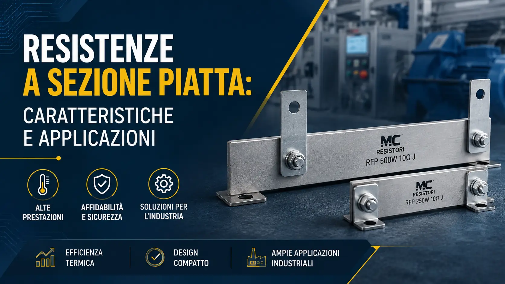 resistenze a sezione piatta