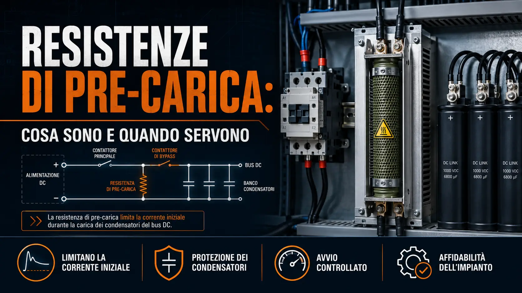 resistenze di pre-carica